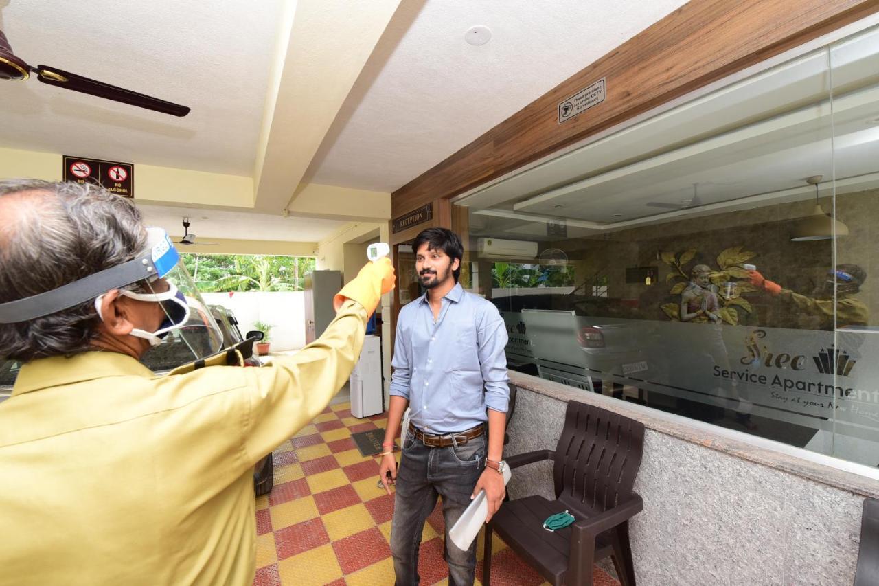 Sree Service Apartments Tirupati Exteriör bild