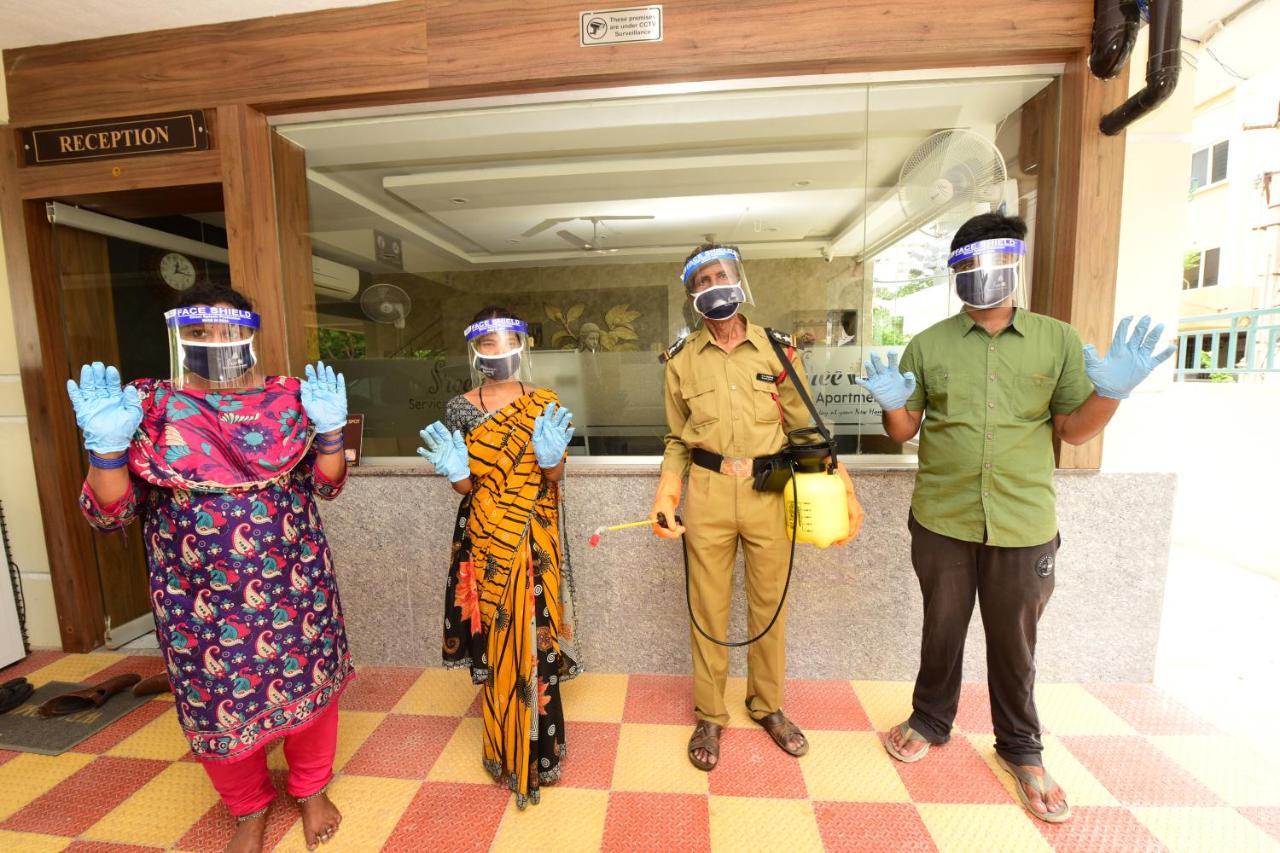 Sree Service Apartments Tirupati Exteriör bild